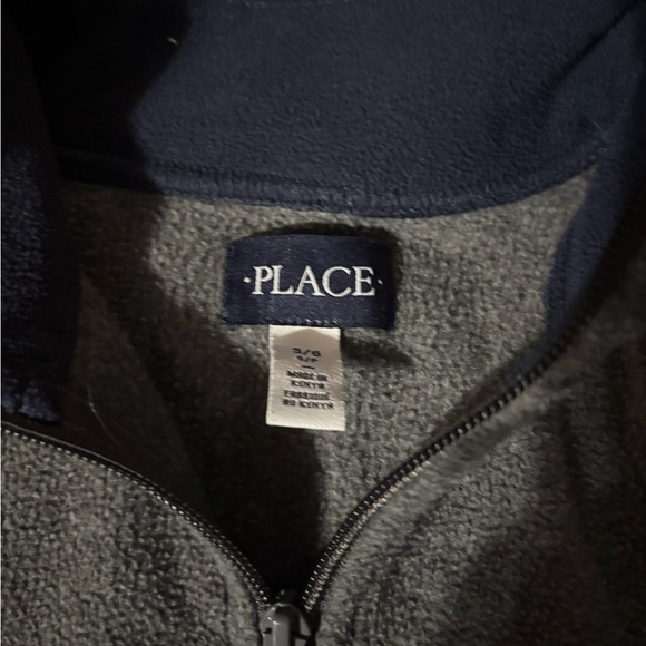 Place Charcoal Fleece Jacket - Picture 2 of 2